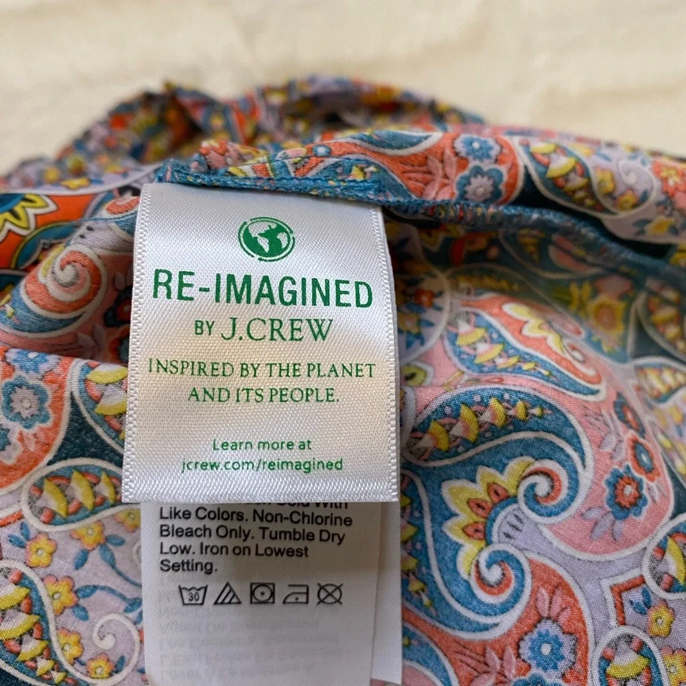 JCrew Liberty Print Blouse - Picture 5 of 6